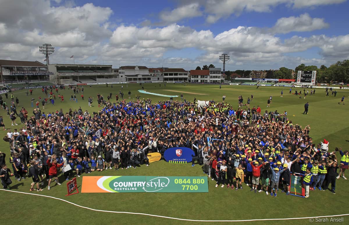 Countrystyle sponsors Kent County Cricket Clubs Schools Day Out