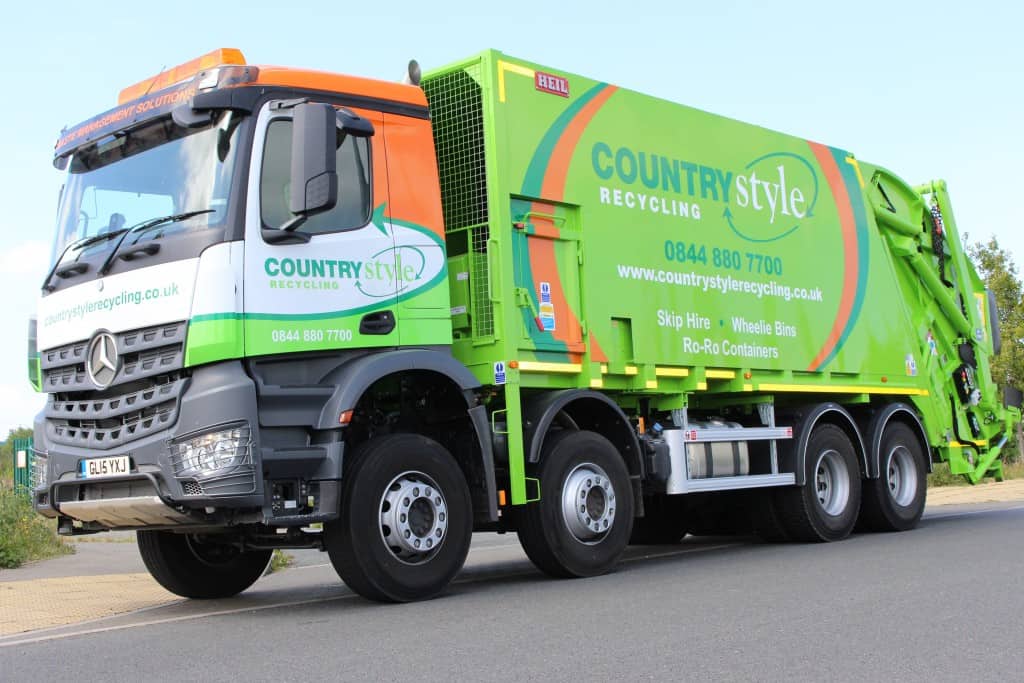 Waste collection fleet - Countrystyle Recycling
