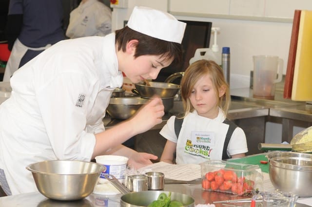 Countrystyle support the KM Charity Kent Cooks event working with schools in Kent