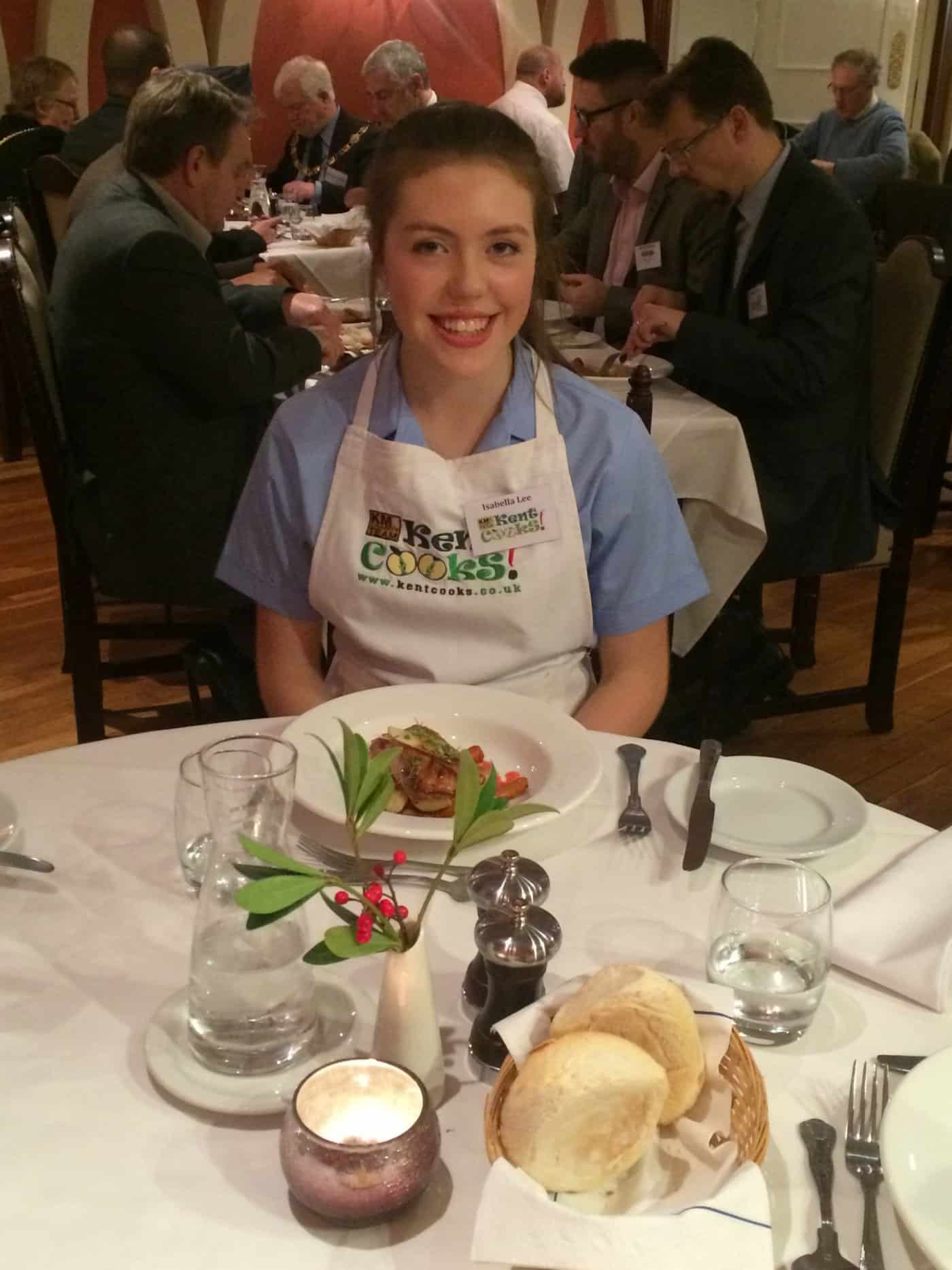 Countrystyle attends the Kent Cooks Event Lunch to celebrate with winner Isabella  Lee