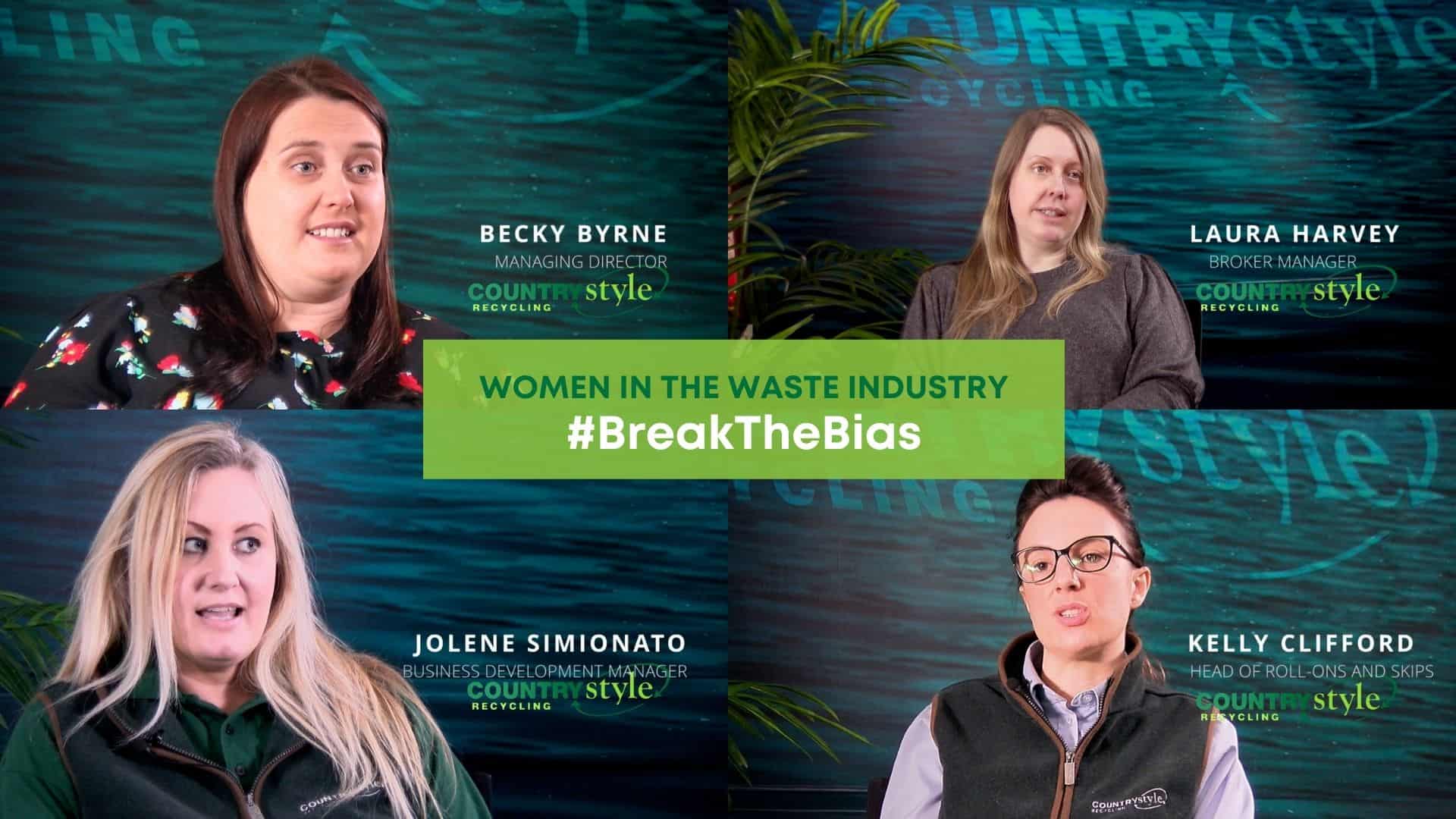 Women in the Waste Industry – Breaking The Bias | Countrystyle Recycling