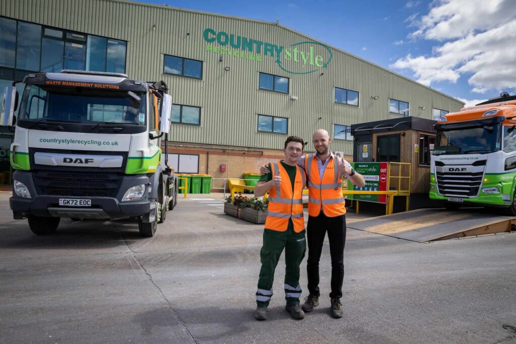 Patrick-Powell-and-Martin-Heathcote-at-Countryside-Recycling